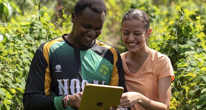 internship-700x375 Two students looking at tablet